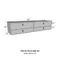 Picture of Westin-Brute High Cap 96in Stake Bed Contractor TopSider w- Bottom Drawers - Aluminum