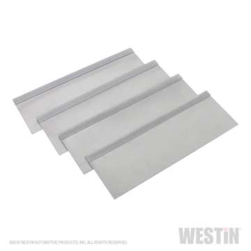 Picture of Westin-Brute 9in x 15in tray w- 4 Silver Aluminum Dividers - Yellow