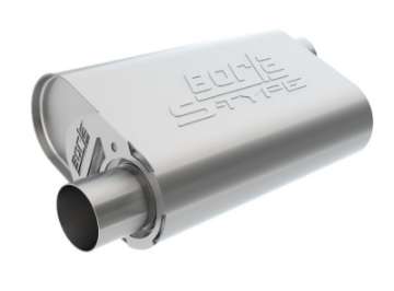 Picture of Borla CrateMuffler LS3 S-Type 2-50in Offset-Offset 14inx4-35inx9in Oval Muffler