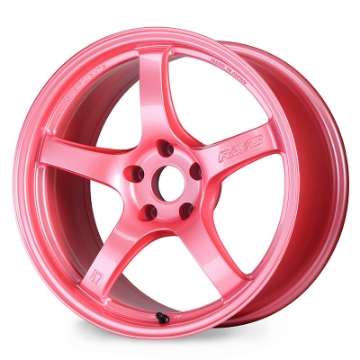 Picture of Gram Lights 57CR 18x9-5 +38 5-100 Sakura Pink Wheel Special Order No Cancel