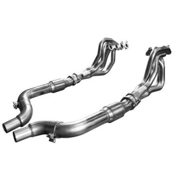 Picture of Kooks 15+ Mustang 5-0L 4V 1 3-4in x 3in SS Headers w- Green Catted OEM Conn