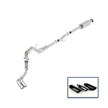 Picture of Ford Racing 15-18 F-150 5-0L Cat-Back Extreme Exhaust System Side Exit w- Chrome Tips