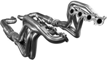 Picture of Kooks 15+ Mustang 5-0L 4V 1 7-8in x 3in SS Headers w- Green Catted OEM Connection Pipe