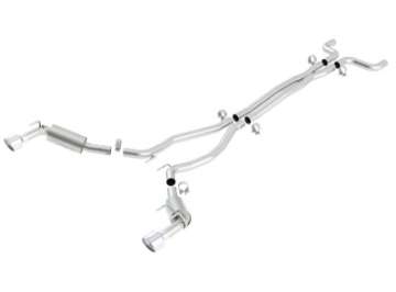 Picture of Borla 10-13 Chevy Camaro SS 6-2L 8cyl Aggressive Catback Exhaust