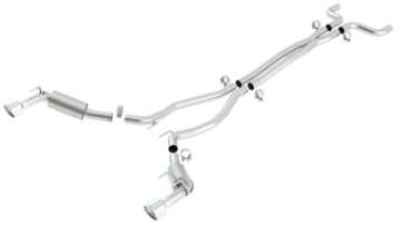 Picture of Borla 10-13 Chevy Camaro SS 6-2L 8cyl Aggressive Catback Exhaust