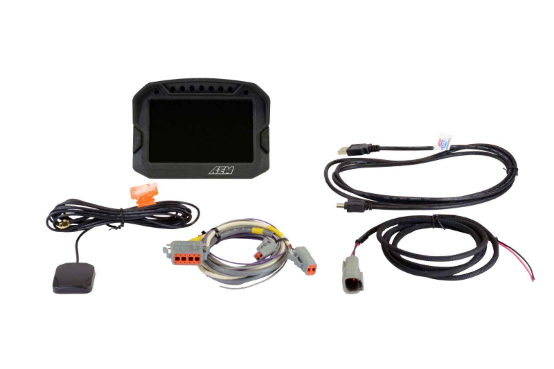 Picture of AEM CD-5G Carbon Digital Dash Display w- Interal 10Hz GPS & Antenna