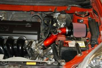 Picture of K&N 03 Toyota Matrix XR Red Typhoon Short Ram Intake