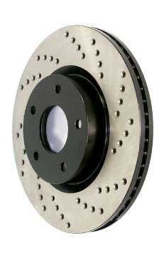 Picture of StopTech 13-15 BMW 335i Drilled Front Right  Sport Brake Rotor