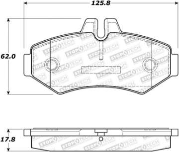 Picture of StopTech Street Brake Pads