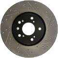 Picture of StopTech 04-08 Acura TL Brembo Caliber SportStop Slotted &amp; Drilled Left Front Rotor