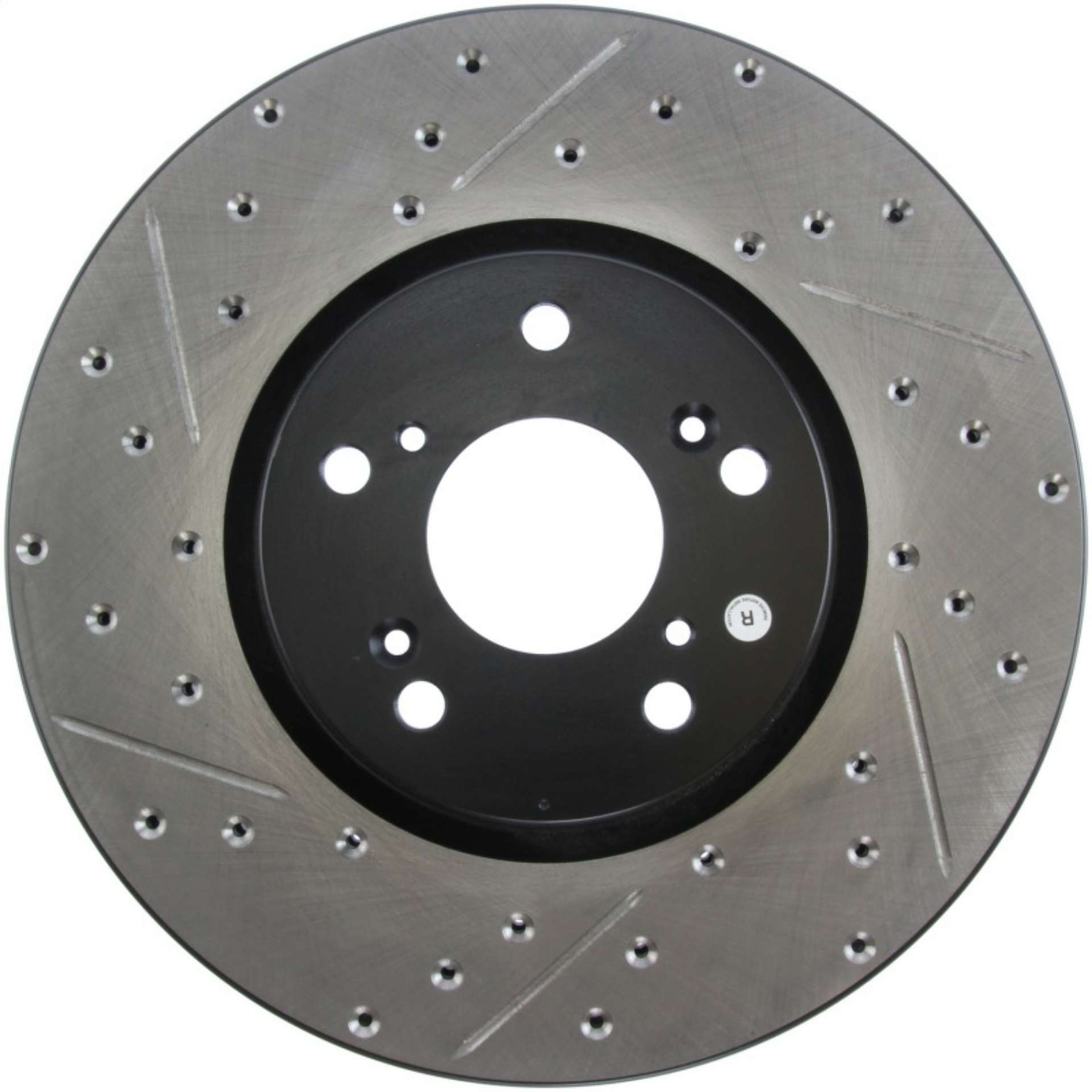 Picture of StopTech 04-08 Acura TL Brembo Caliber SportStop Slotted &amp; Drilled Right Front Rotor