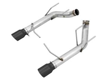 Picture of AWE Tuning S197 Mustang GT Axle-back Exhaust - Track Edition Diamond Black Tips