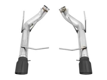 Picture of AWE Tuning S197 Mustang GT Axle-back Exhaust - Track Edition Diamond Black Tips