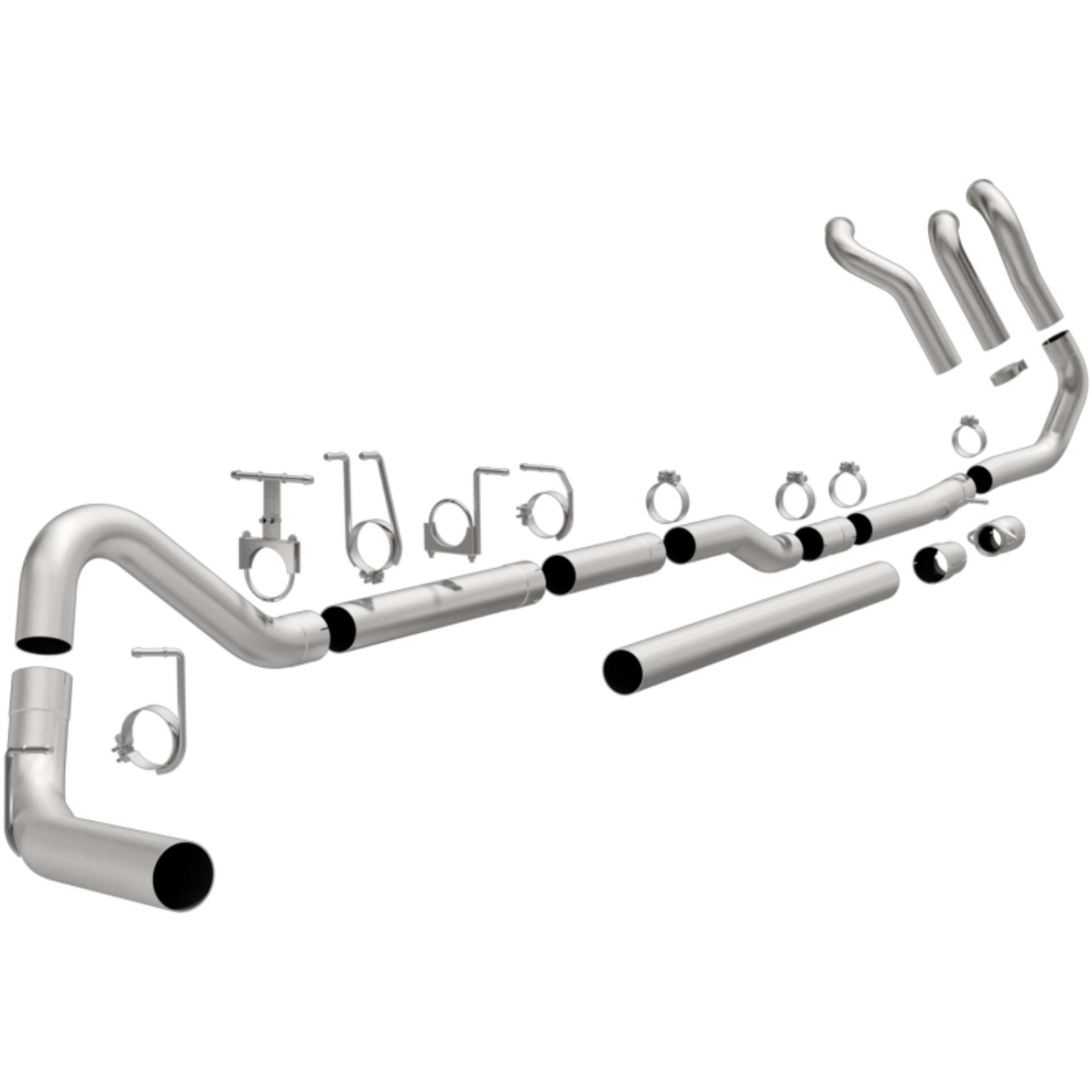 Picture of MagnaFlow Sys T-B 99-03 Ford F-250-F-350 Super Duty 7-3L Diesel 4in Single Passenger Side Rear Exit