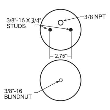 Picture of Firestone Ride-Rite Replacement Air Helper Spring Rear 224C W217606872