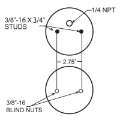 Picture of Firestone Ride-Rite Replacement Bellow 224C For Kit PN 0830-2080-2032-2068 W217606859