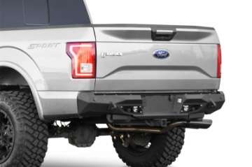 Picture of Addictive Desert Designs 15-18 Ford F-150 Stealth Fighter Rear Bumper w- Backup Sensor Cutout