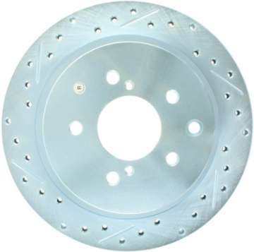 Picture of StopTech 89-96 Nissan 300ZX Select Sport Slotted & Drilled Right Rear Brake Rotor