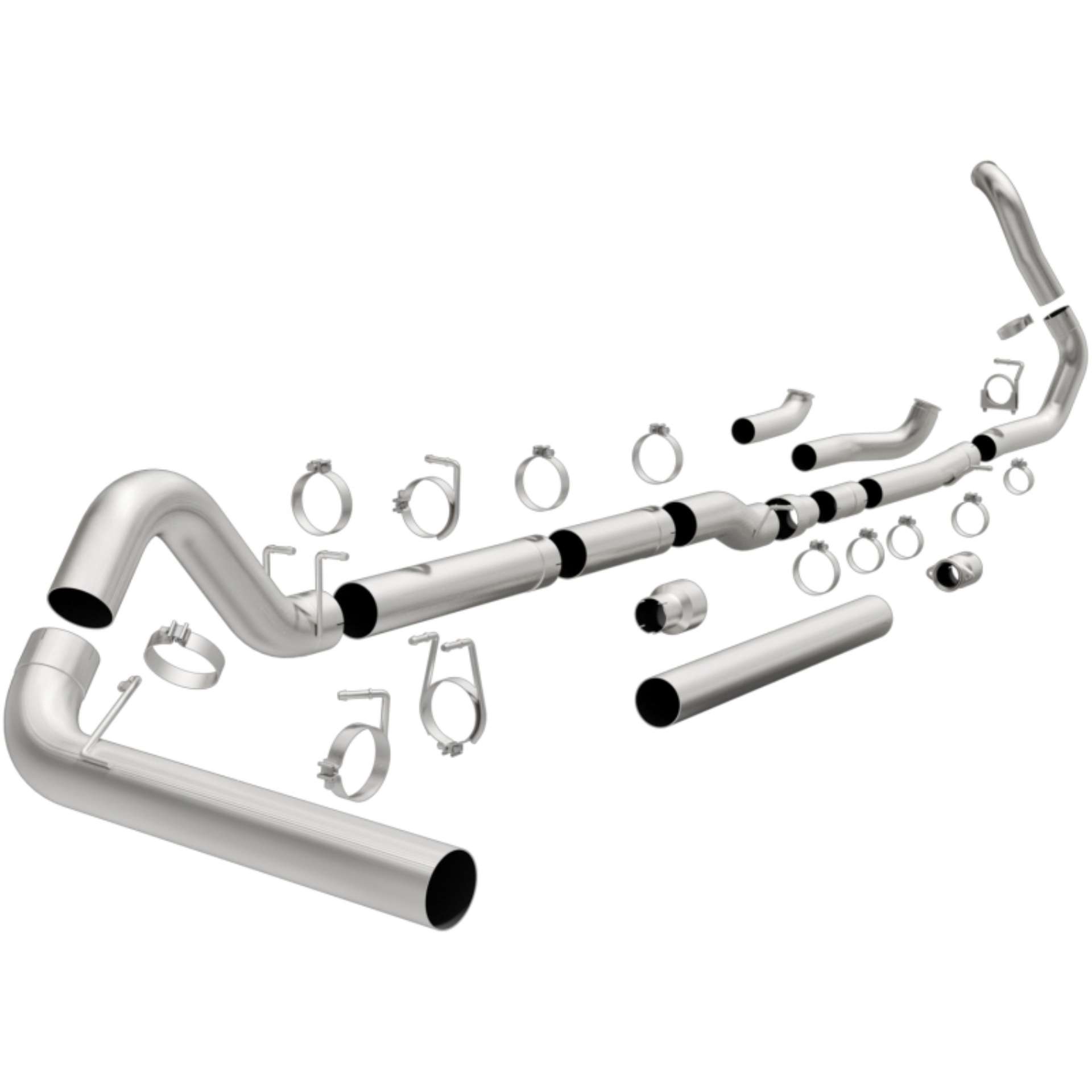 Picture of MagnaFlow Sys T-B 99-03 Ford F-250-F-350 7-3L 5in SS Single Exit Custom Builder Pipe Kit