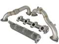 Picture of aFe Twisted Steel Power Package Up-Pipes - Manifold 08-10 Ford Diesel Trucks V8 6-4L td