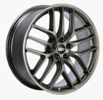 Picture of BBS CC-R 19x10 5x120 ET38 Satin Platinum Polished Rim Protector Wheel -82mm PFS-Clip Required