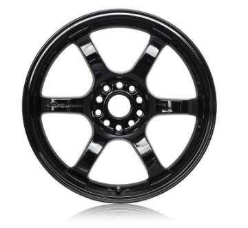 Picture of Gram Lights 57DR 18x8-5 +37 5-108 Glossy Black Wheel