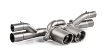 Picture of Akrapovic 2018 Porsche 911 GT3 991-2 Slip-On Race Line Titanium w-o Tail Pipe Set