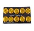 Picture of NRG Fender Washer Kit w-Color Matched M6 Bolt Rivets For Plastic Rose Gold - Set of 10