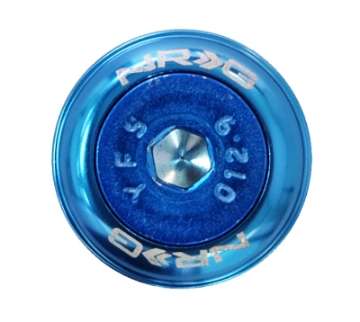 Picture of NRG Fender Washer Kit w-Color Matched M8 Bolt Rivets For Plastic Blue - Set of 8