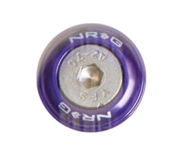 Picture of NRG Fender Washer Kit w-Rivets For Metal Purple - Set of 10