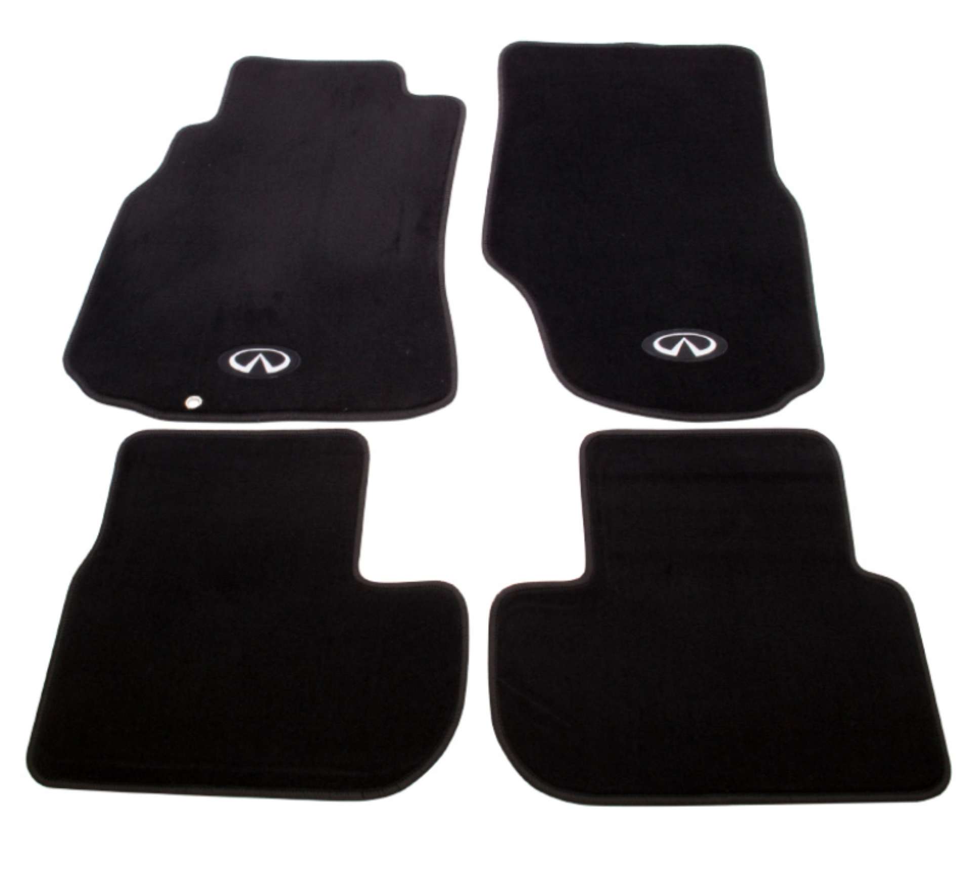 Picture of NRG Floor Mats - 03-06 G35 Infiniti Emblem Logo - 4pc