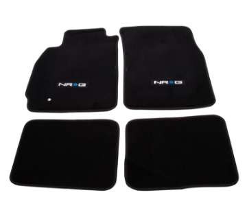 Picture of NRG Floor Mats - 03-05 Evo 8 NRG Logo - 4pc