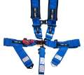 Picture of NRG SFI 16-1 5PT 3in- Seat Belt Harness - Latch Link - Blue