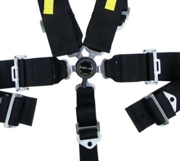 Picture of NRG SFI 16-1 5PT 3in- Seat Belt Harness - Cam Lock - Black