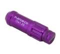 Picture of NRG 700 Series M12 X 1-25 Steel Lug Nut w-Dust Cap Cover Set 21 Pc w-Locks & Lock Socket - Purple