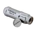 Picture of NRG 700 Series M12 X 1-5 Steel Lug Nut w-Dust Cap Cover Set 21 Pc w-Locks & Lock Socket - Silver