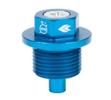 Picture of NRG Magnetic Oil Drain Plug M20X1-5 Subaru - Blue