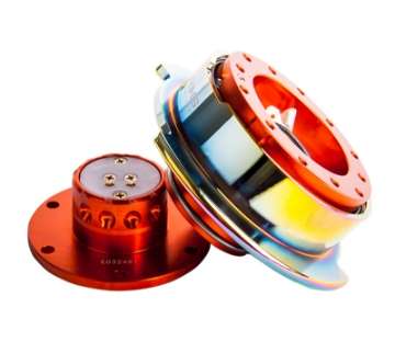 Picture of NRG Quick Release Gen 2-5 - Orange Body - Neochrome Ring