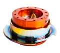 Picture of NRG Quick Release Gen 2-5 - Orange Body - Neochrome Ring