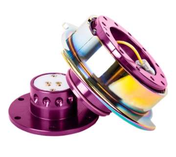 Picture of NRG Quick Release Gen 2-5 - Purple Body - Neochrome Ring