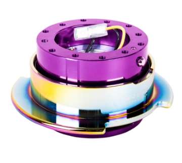 Picture of NRG Quick Release Gen 2-5 - Purple Body - Neochrome Ring