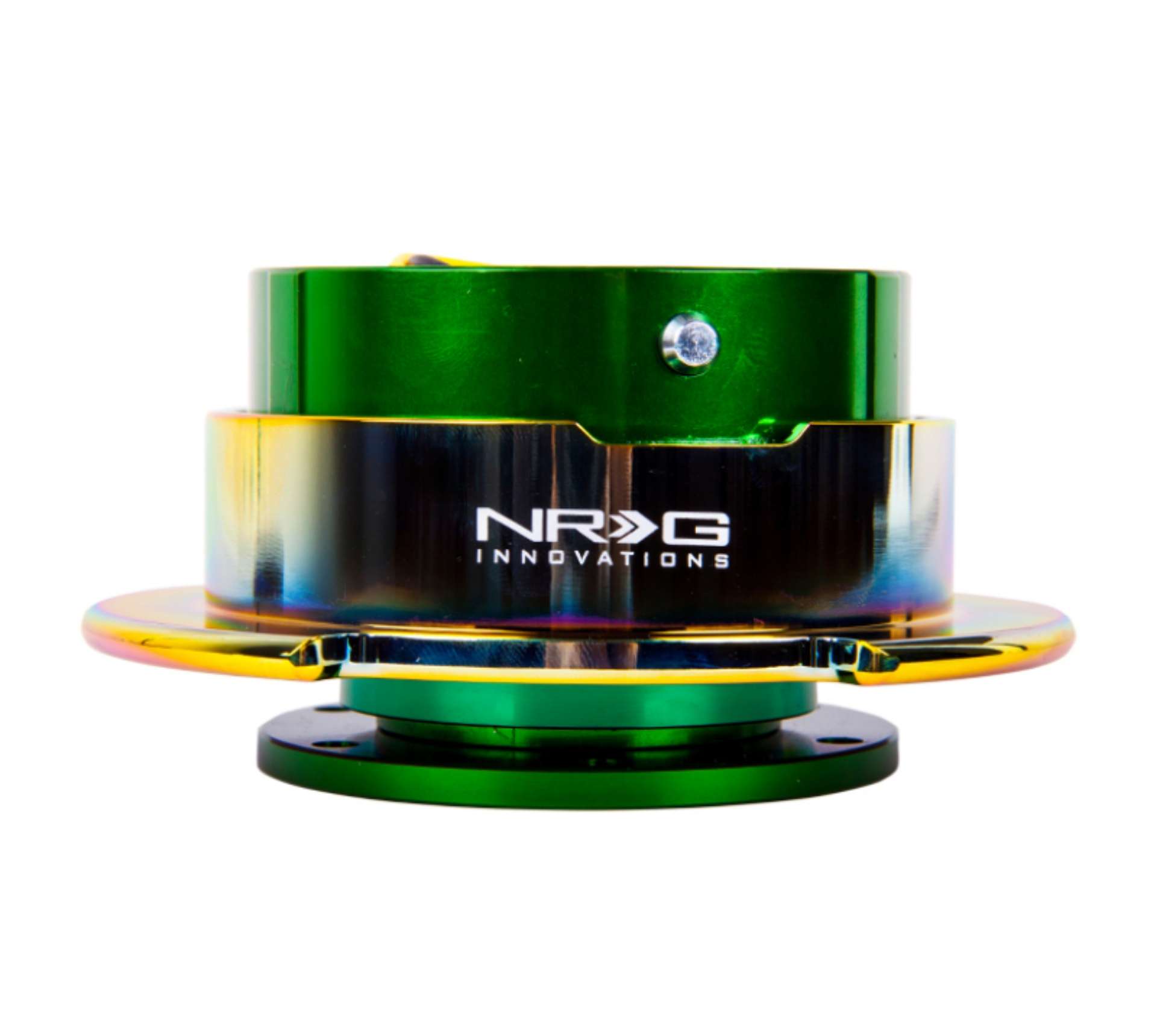 Picture of NRG Quick Release Gen 2-5 - Green Body - Neochrome Ring