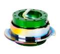 Picture of NRG Quick Release Gen 2-5 - Green Body - Neochrome Ring