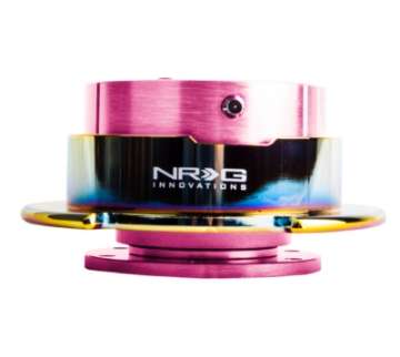 Picture of NRG Quick Release Gen 2-5 - Pink Body - Neochrome Ring