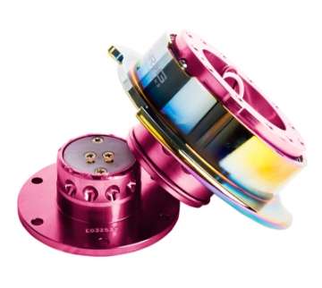 Picture of NRG Quick Release Gen 2-5 - Pink Body - Neochrome Ring