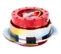 Picture of NRG Quick Release Gen 2-5 - Red Body - Neochrome Ring