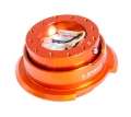 Picture of NRG Quick Release Kit Gen 2-8 - Orange Body - Titanium Chrome Ring