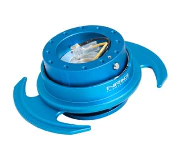 Picture of NRG Quick Release Kit Gen 3-0 - Blue Body - Blue Ring w-Handles