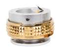 Picture of NRG Quick Release Kit - Pyramid Edition - Silver Body - Chrome Gold Pyramid Ring