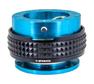 Picture of NRG Quick Release Kit - Pyramid Edition - New Blue Body - Black Pyramid Ring